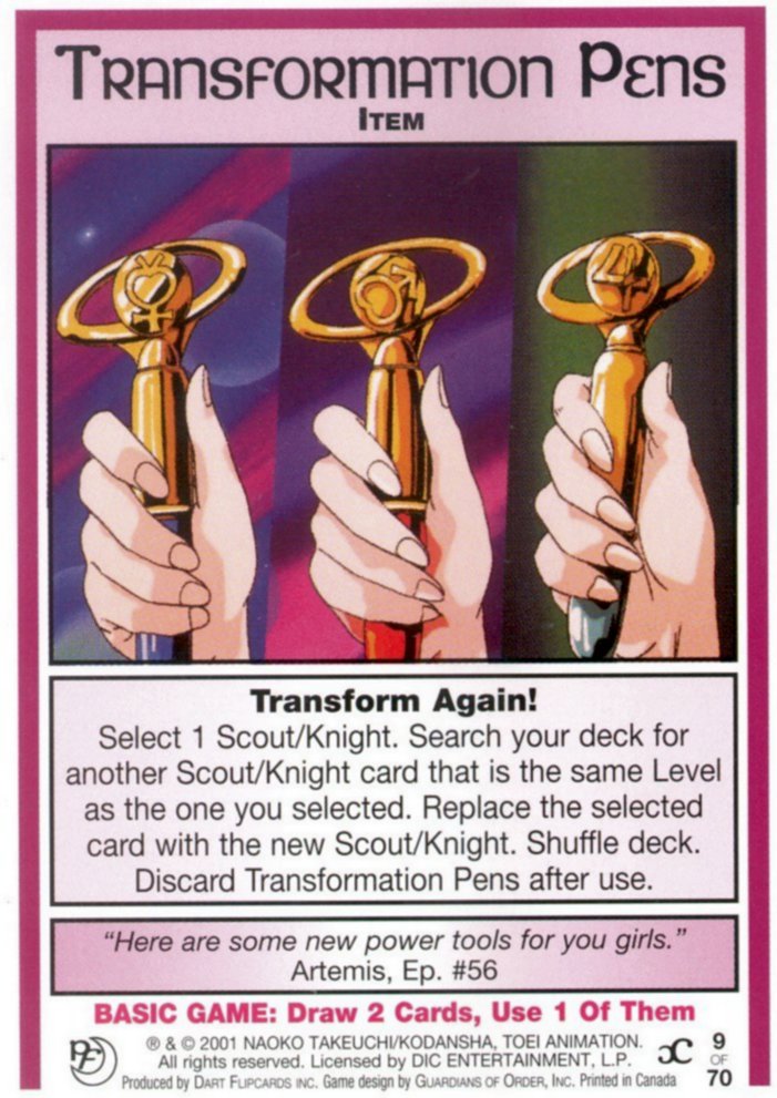 Transformation Pens